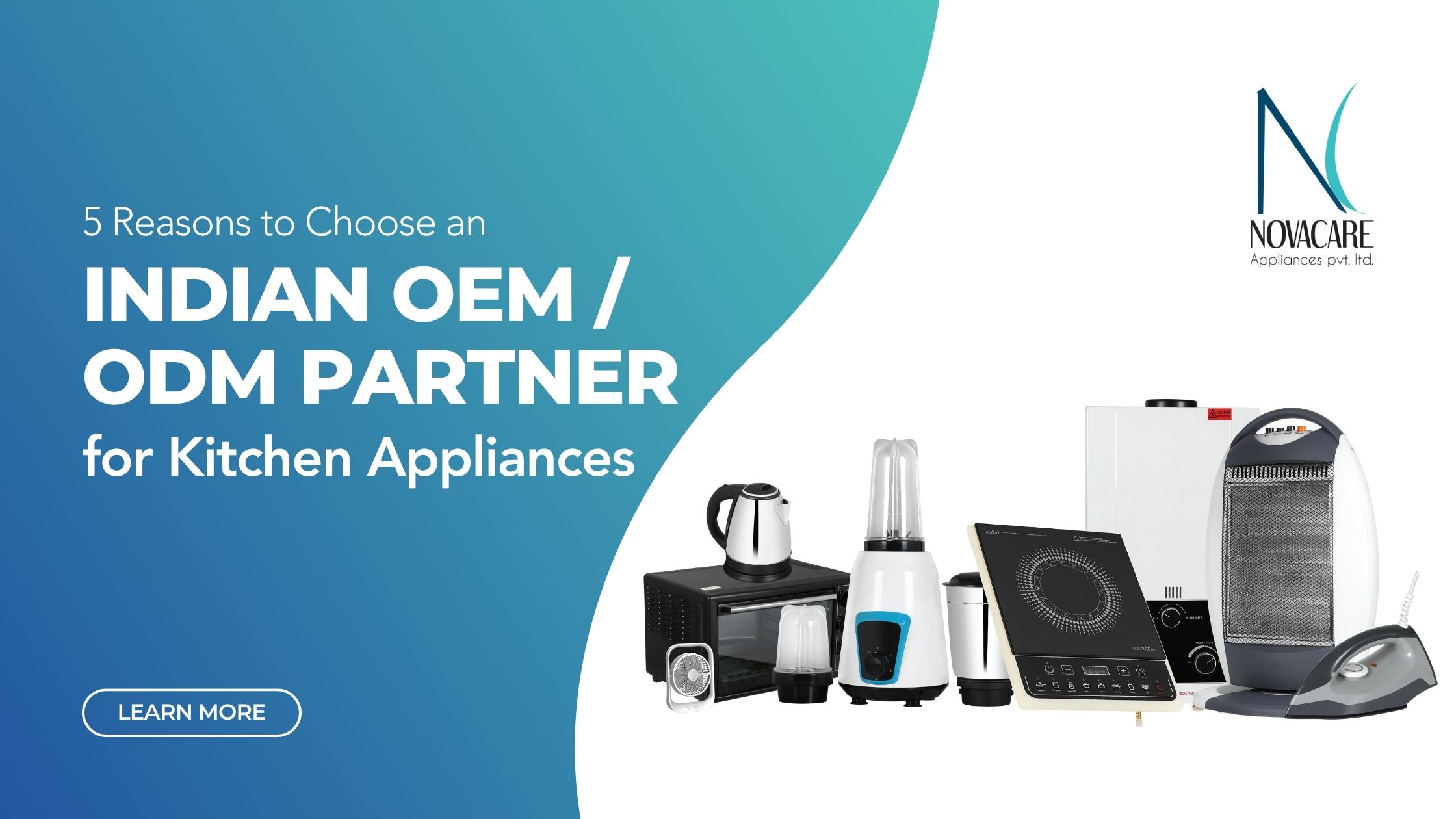 5 Reasons to Choose an Indian OEM Partner for Kitchen Appliances